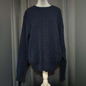St. John's Bay Dark Blue Knit Sweater
